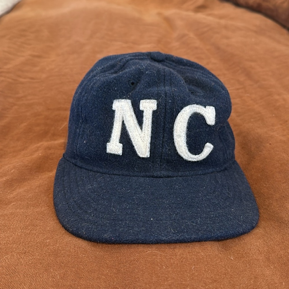 Ebbetsfield Flannels NC Wool and Felt Vintage Hat UNC